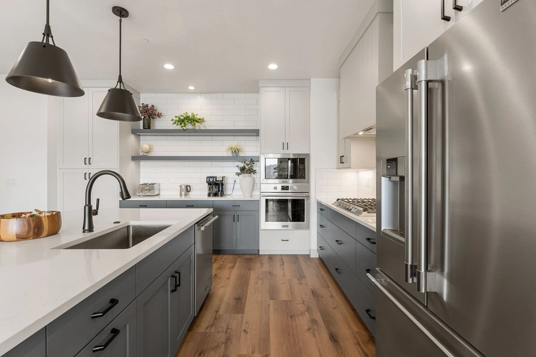 Kitchen and staircase – Isle 64 vacation rental in Washington, Utah near St. George and Zion