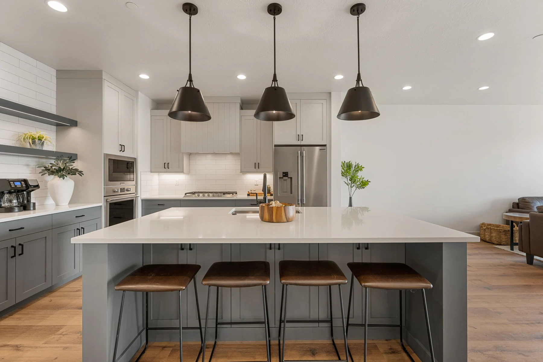 Kitchen with stainless steel appliances – Isle 64 vacation rental in Washington, Utah near St. George and Zion